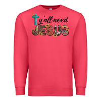 Cardinal y'all need jesus Premium Sweatshirt - Artiststas