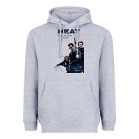 Heather Grey heat movie heat movie heat movie heat movie heat movie heat movie heat Heavyweight Hoodie - minhPixels