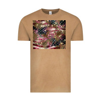 Vintage Camel American flag leopard pinktumbler Vintage Tee - HowdyJamesFarm