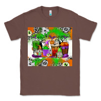 Chestnut Halloween Coffee Cups Classic Tee - texasbilliewilder