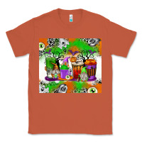 Copper Halloween Coffee Cups Classic Tee - texasbilliewilder