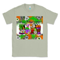Matcha Halloween Coffee Cups Classic Tee - texasbilliewilder