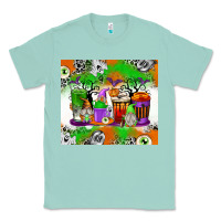 Halloween Coffee Cups Classic Tee | Teevron