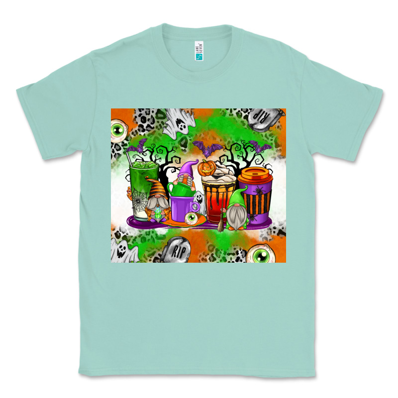 Halloween Coffee Cups Classic Tee by texasbilliewilder | Teevron