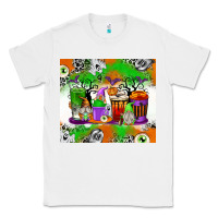 White Halloween Coffee Cups Classic Tee - texasbilliewilder