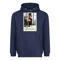 Navy Home Alone Alternative Poster Art Movie Large (1) Classic . Heavyweight Hoodie - minhPixels