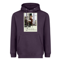 Plum Home Alone Alternative Poster Art Movie Large (1) Classic . Heavyweight Hoodie - minhPixels