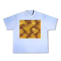 Grape Ice gold glitter with leopard pattern Urban Heavy Tee - TumblerDesignByShophia