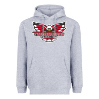 Heather Grey carolina thunderbirds Heavyweight Hoodie - minhPixels