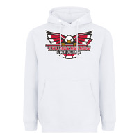 White carolina thunderbirds Heavyweight Hoodie - minhPixels