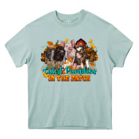 Fall Cutest Pumpkin In The Patch Pig Heavy Core Tee | Teevron