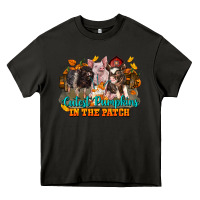 Asphalt Fall Cutest Pumpkin In The Patch Pig Heavy Core Tee - LillyAllenDesigns