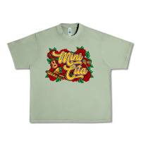 Oil Green Mini cita Urban Heavy Tee - RanaPortraitStore