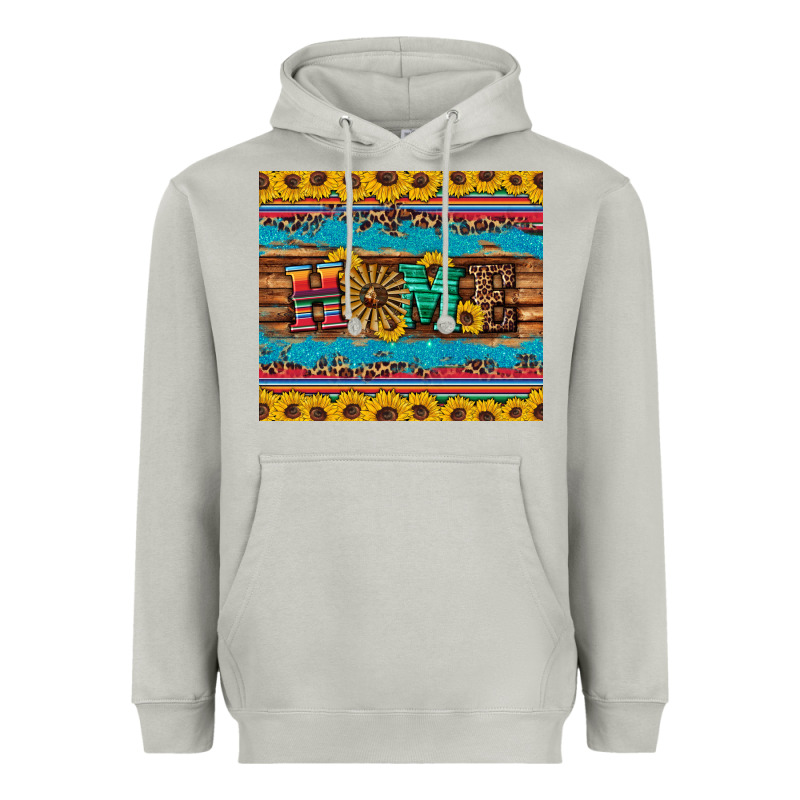 Western Home Wind Wheel Sunflowers Heavyweight Hoodie by Artiststas | Teevron
