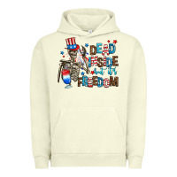 Pigment Pistachio dead inside but its freedom Urban Hoodie - AdoDesignShop