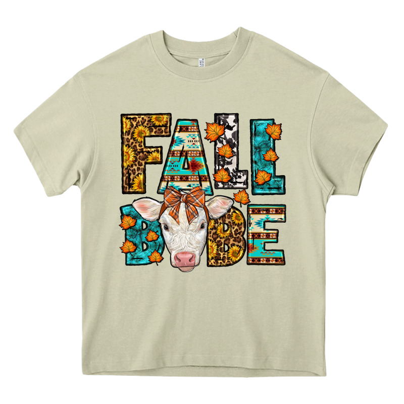 Fall Babe Baby Calf Heavy Core Tee by LillyAllenDesigns | Teevron