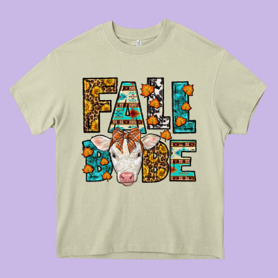 Fall Babe Baby Calf Heavy Core Tee Designed By Lillyallendesigns