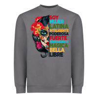 Storm sugar skull women hispanic heritage month Heavyweight Sweatshirt - BundleAndBundleShop