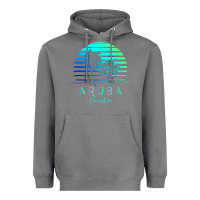 Storm Vintage Aruba Beach Tropical Vibes Vacation Souvenir Gift Heavyweight Hoodie - minhPixels