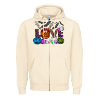 Sandshell love  halloween Zipper Hoodie - CowhideDigitalArt
