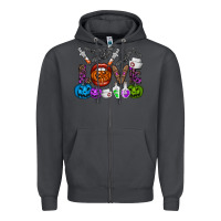 Smoke love  halloween Zipper Hoodie - CowhideDigitalArt