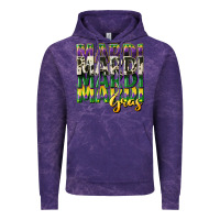 Cloud Purple cowhide mardi gras Vintage Hoodie - CowGirlArtShop