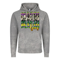 Cloud Rock cowhide mardi gras Vintage Hoodie - CowGirlArtShop