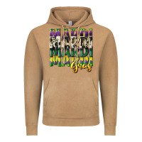 Cowhide Mardi Gras Vintage Hoodie | Teevron