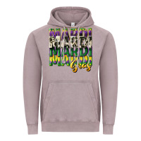 Vintage Zinc cowhide mardi gras Vintage Hoodie - CowGirlArtShop