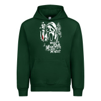 Forest Green Scream Favorite Scary Movie Urban Hoodie - minhPixels