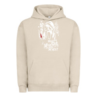 Pigment French Oak Scream Favorite Scary Movie Urban Hoodie - minhPixels