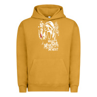 Pigment Peanut Butter Scream Favorite Scary Movie Urban Hoodie - minhPixels