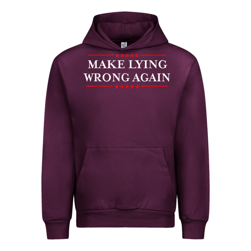 Make Lying Wrong Again   Gift Resist Racism Antitrump Urban Hoodie by minhPixels | Teevron