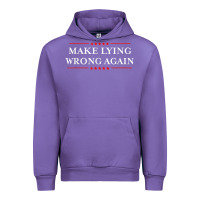 Tulip Make Lying Wrong Again   Gift Resist Racism AntiTrump Urban Hoodie - minhPixels