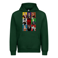 Forest Green Clue Movie Urban Hoodie - minhPixels