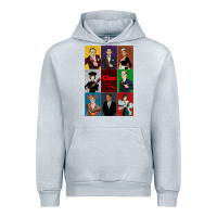 Heather Grey Clue Movie Urban Hoodie - minhPixels
