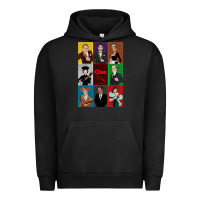 Pigment Black Clue Movie Urban Hoodie - minhPixels