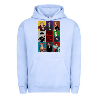 Pigment Grape Ice Clue Movie Urban Hoodie - minhPixels