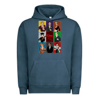 Pigment Midnight Navy Clue Movie Urban Hoodie - minhPixels