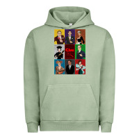 Pigment Oil Green Clue Movie Urban Hoodie - minhPixels