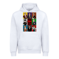 White Clue Movie Urban Hoodie - minhPixels