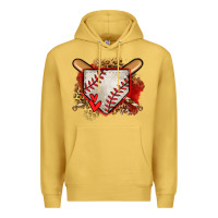 Antique Gold baseball home plate Premium Hoodie - Jasminsmagicworld