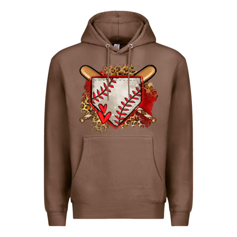 Baseball Home Plate Premium Hoodie by Jasminsmagicworld | Teevron