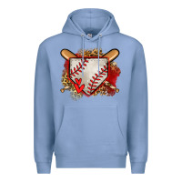 Colony Blue baseball home plate Premium Hoodie - Jasminsmagicworld