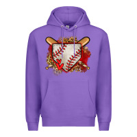 Purple baseball home plate Premium Hoodie - Jasminsmagicworld