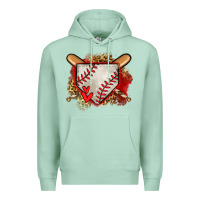 Seafoam baseball home plate Premium Hoodie - Jasminsmagicworld