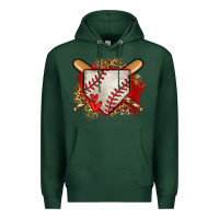 Sports Green baseball home plate Premium Hoodie - Jasminsmagicworld