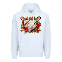 White baseball home plate Premium Hoodie - Jasminsmagicworld