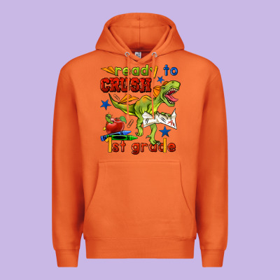 Ready To Crush 1st Grade Premium Hoodie Designed By Bundleandbundleshop