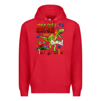 Red ready to crush 1st grade Premium Hoodie - BundleAndBundleShop